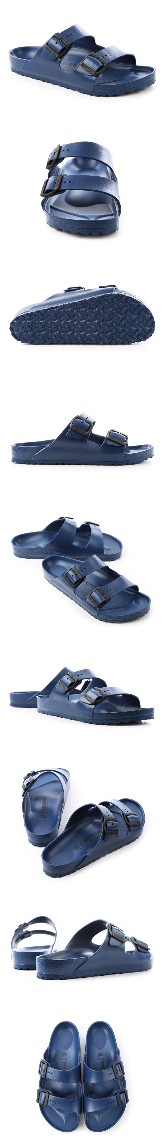 勃肯BIRKENSTOCK129431。ARIZONA EVA經典二條拖鞋(海軍藍)