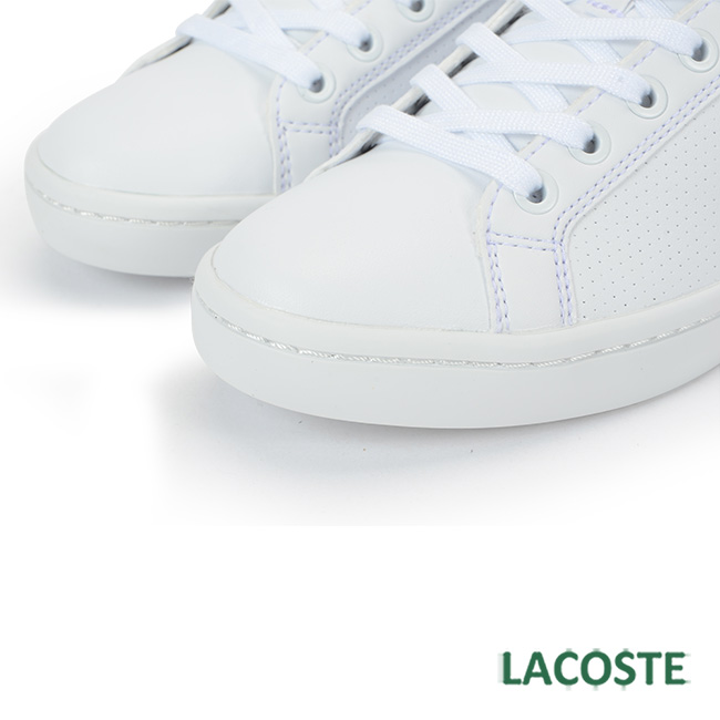 LACOSTE 女用運動休閒鞋-白