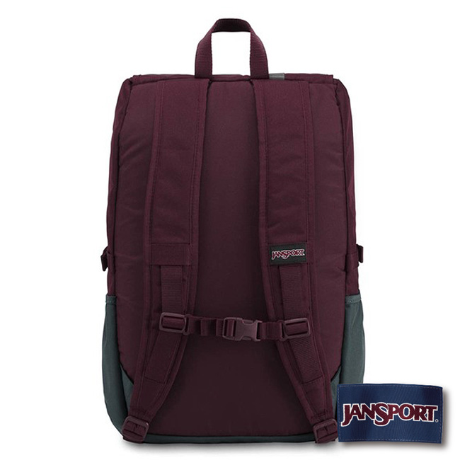 JANSPORT HATCHET系列後背包 -乾燥紅/灰