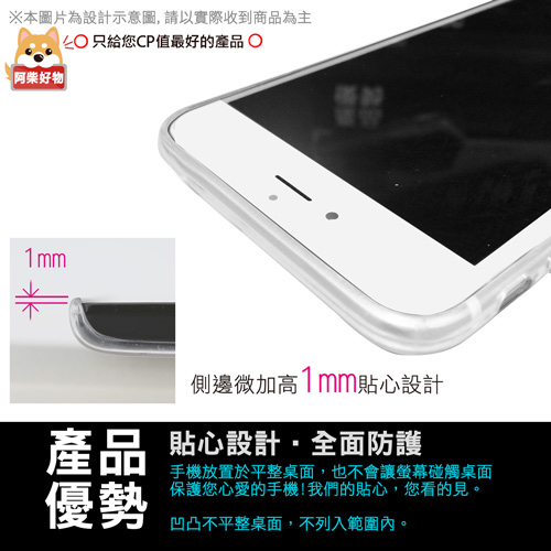 阿柴好物 Apple iPhone 8 超薄透明TPU保護殼