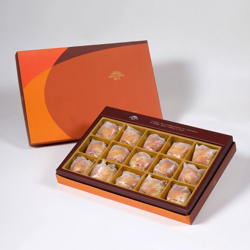 【漢坊月餅/糕餅】御點 沖繩黑糖蛋黃酥禮盒(15入x3盒)