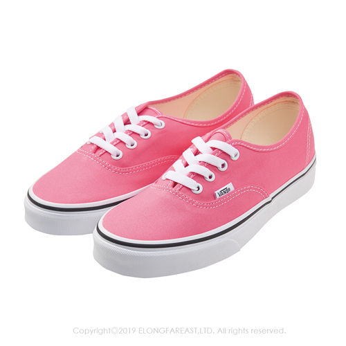 (女)VANS Authentic 經典素色休閒鞋*粉紅