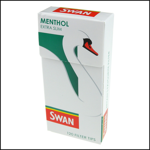 SWAN 英國進口-捲煙專用薄荷濾嘴-EXTRA SLIM 超細5.68mm*2盒