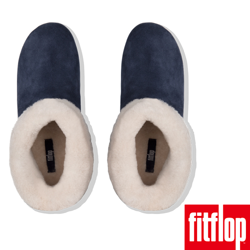 FitFlop SARAH SLIPPER BOOTIES-藍
