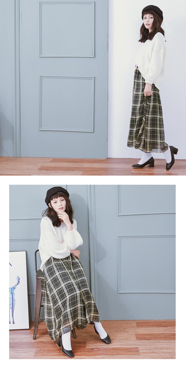 2.Maa (偏小)氣質UP柔軟牛皮方頭高跟鞋 - 黑色