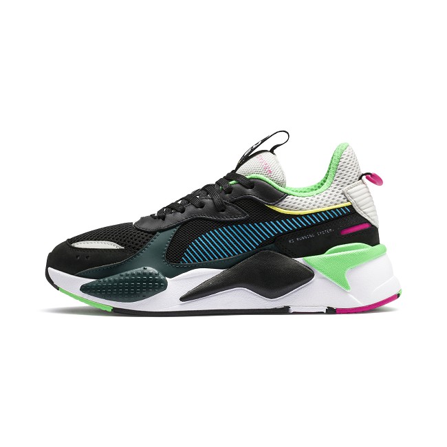 PUMA-RS-X TOYS復古運動鞋-黑色