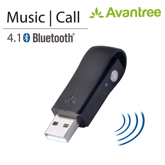 Avantree Leaf低延遲USB藍牙音樂發射器(黑)