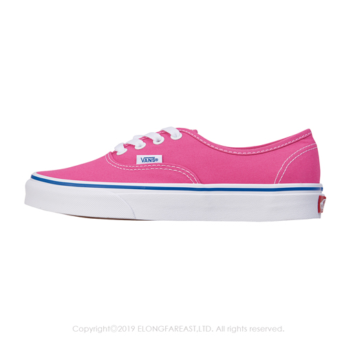 (女)VANS Authentic 經典素色休閒鞋*桃紅