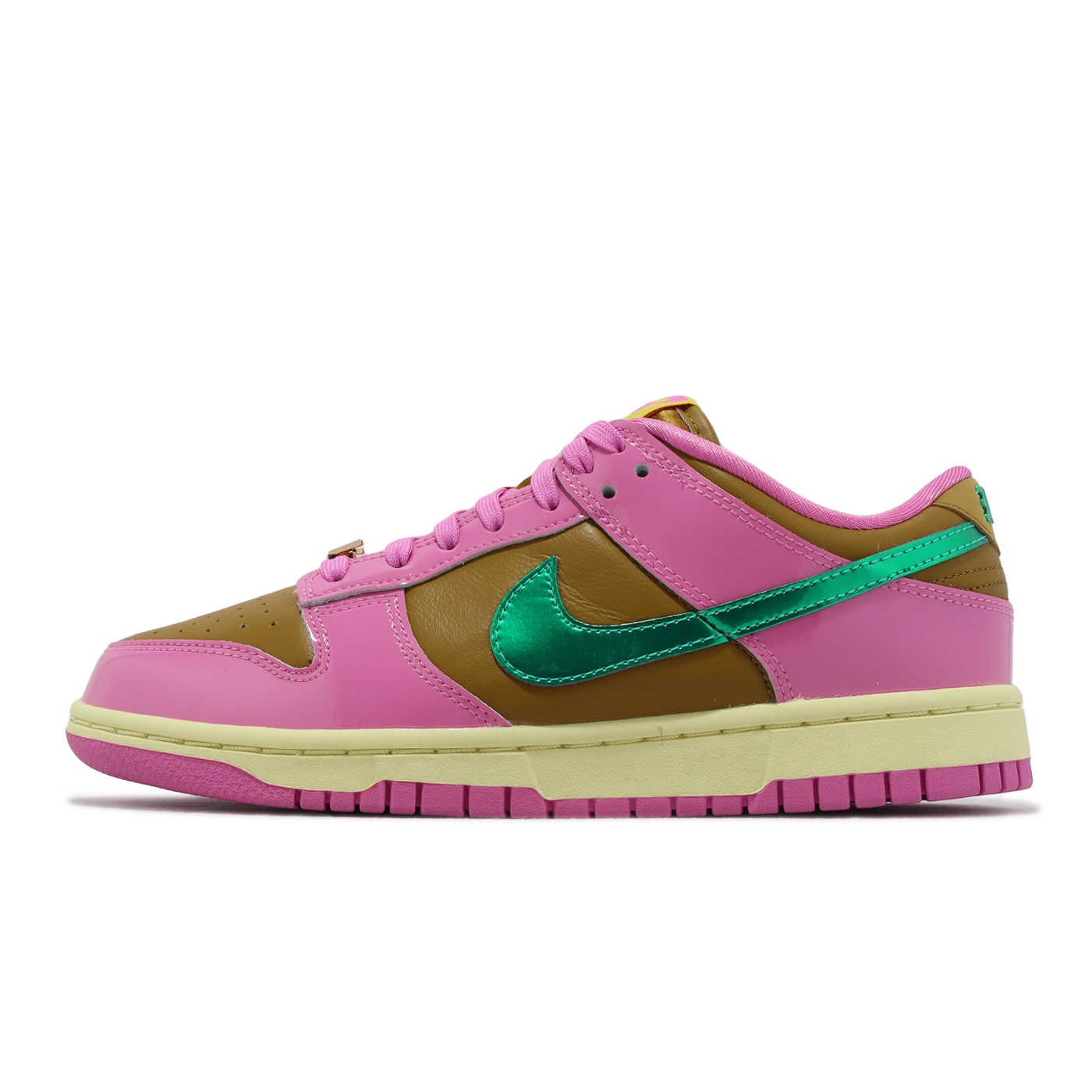 Nike x Parris Goebel Wmns Dunk Low PG QS 女鞋聯名粉紅棕綠FN2721