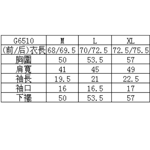 BuyGlasses 多色圓領素面開衩短袖上衣