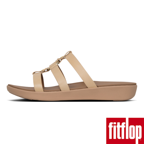 FitFlop HOOPLA羅馬涼鞋胭脂裸膚色