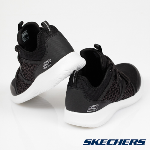 SKECHERS (女) 時尚休閒系列ULTRA FLEX - 13096BKW