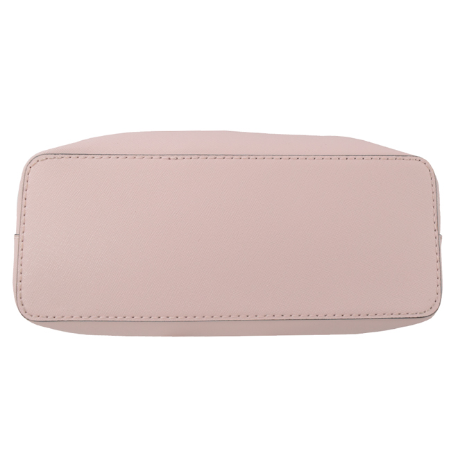 MICHAEL KORS SAVANNAH 防刮牛皮雙層兩用包(芭蕾粉)