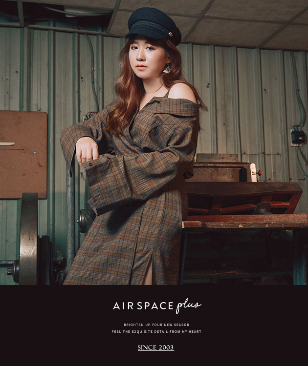 AIR SPACE PLUS 層次刷色丹寧牛仔外套(藍)