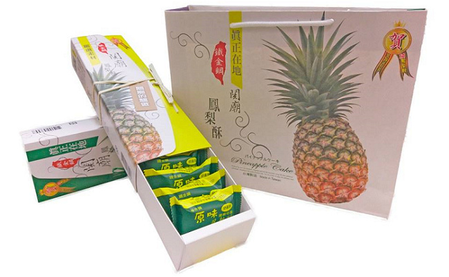 鐵金鋼鳳梨酥 原味鳳梨酥禮盒x2盒(10入/盒,提袋)