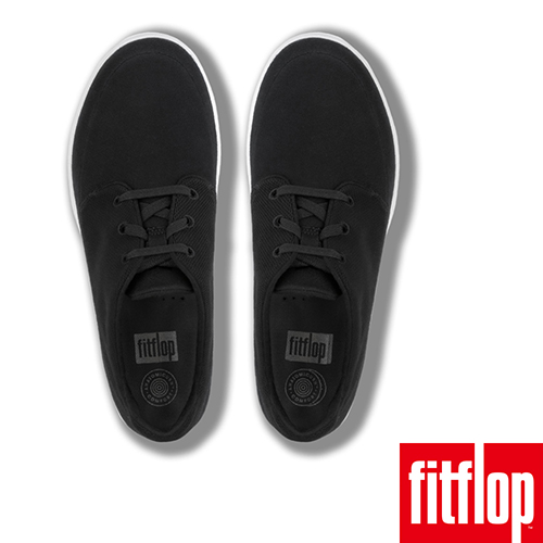 FitFlop SPORTY-POP CANVAS SNEAKER-黑色