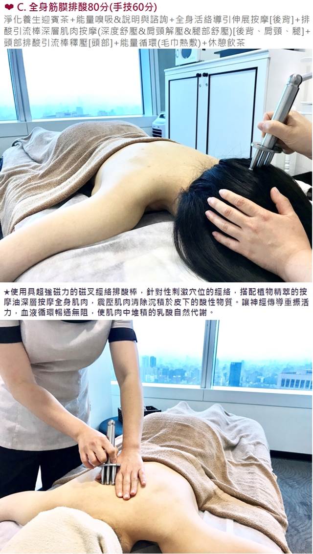 (台北/新竹)A Chron艾珂菈SPA臉部護理/身體舒壓通用券