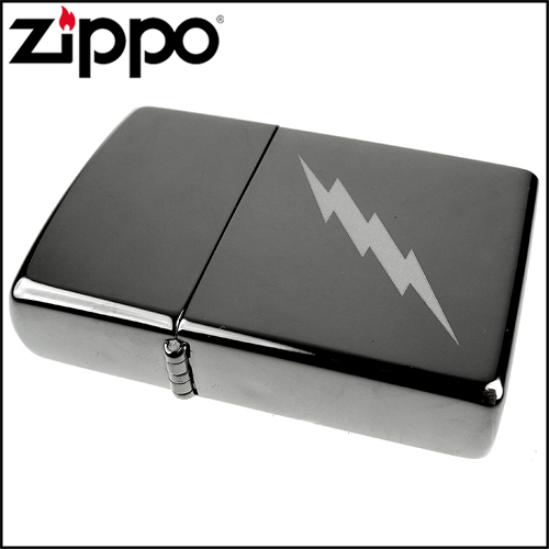 ZIPPO 美系~Lightning Bolt-閃電圖案雷射雕刻設計打火機