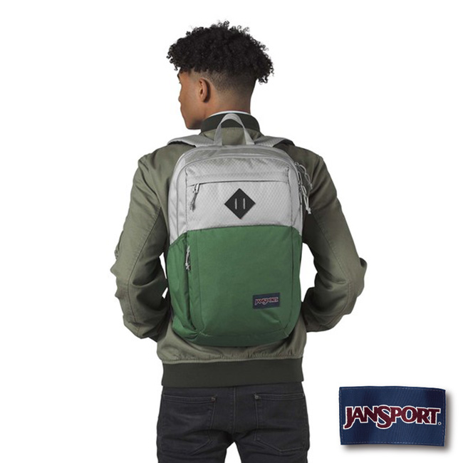 JANSPORT FREMONT 後背包-兔灰/綠