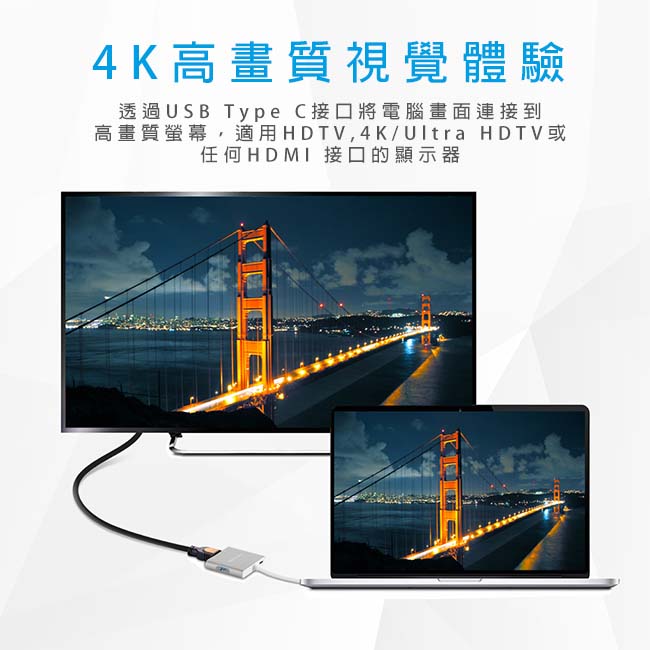 Promate USB Type C to HDMI 轉接器(UNIHUB-C2)