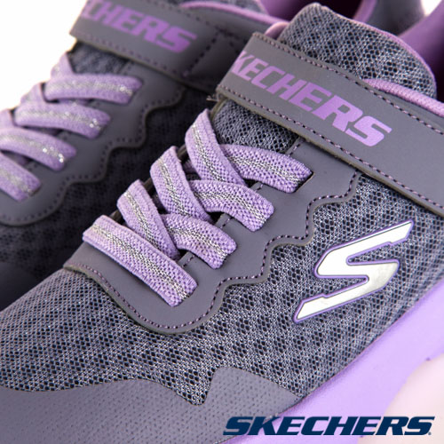 SKECHERS(童)女童系列DYNAMIGHT-81303LGRY