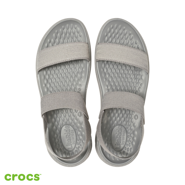 Crocs 卡駱馳 (女鞋) LiteRide女士涼鞋 205106-08D