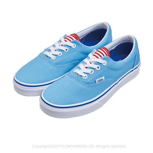 (女)VANS Era 素面休閒鞋*淺藍