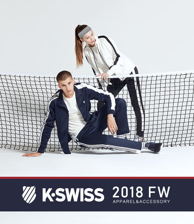 K-SWISS Caontrst Top Panel刷毛風衣外套-男-黑
