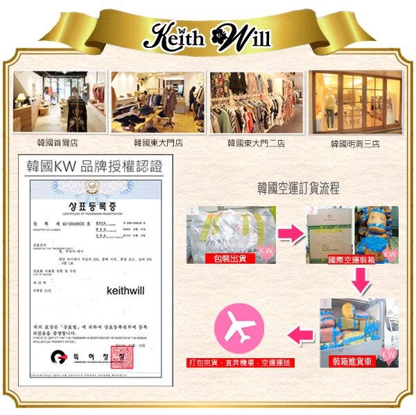 【韓國K.W.】韓新品輕鬆舒適牛仔短褲