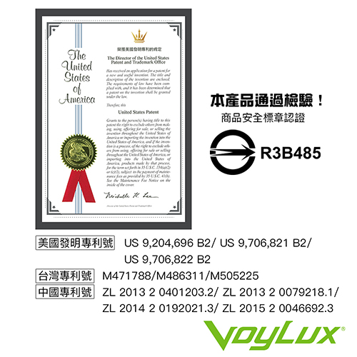 【VoyLux伯勒仕】復古都會系列-26吋 折疊專利旅行箱-黑2688204