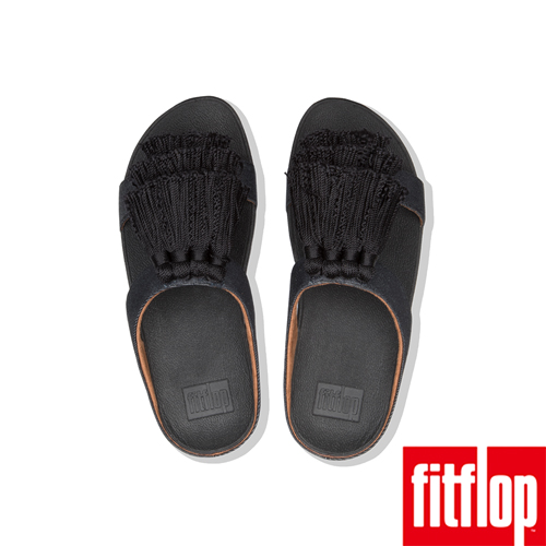 FitFlop FINO厚底涼鞋黑色