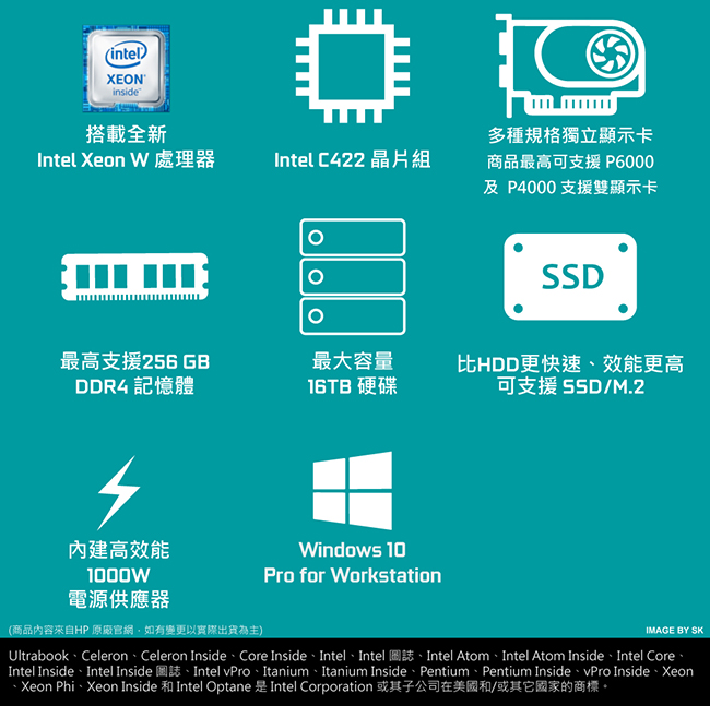 HP Z4 G4 TWR W-2125/16G/1TB+M.2-512G/P2000