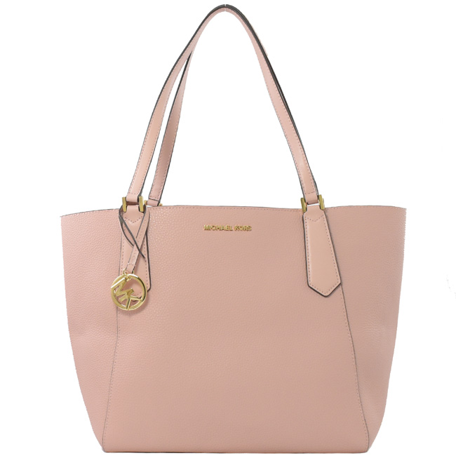 MICHAEL KORS Kimberly簡約拉鍊托特包(淡粉)