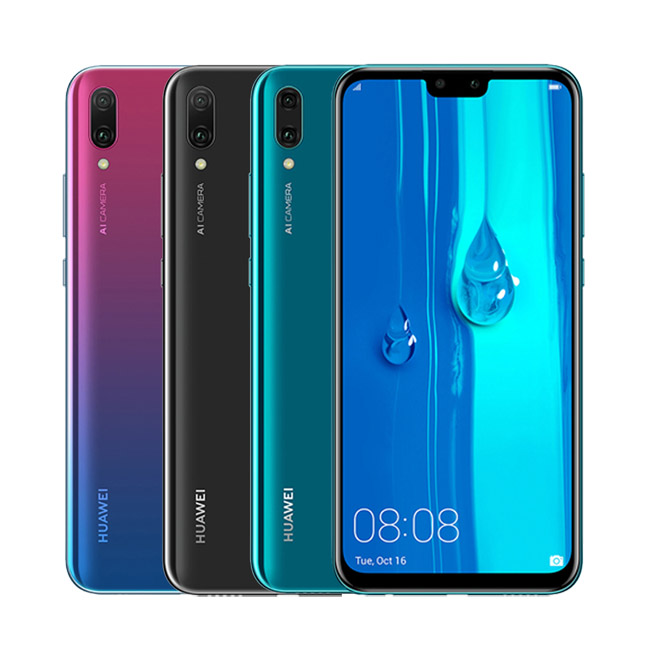 HUAWEI Y9 2019 (4G/64G) 6.5吋前後AI雙鏡頭手機