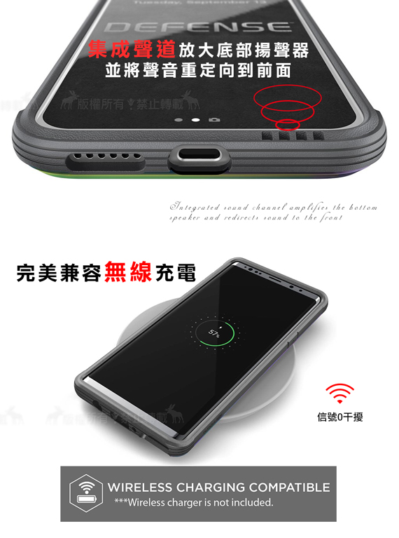 DEFENSE 刀鋒極盾Ⅲ Samsung S10 耐撞擊防摔手機殼(豔情紅)