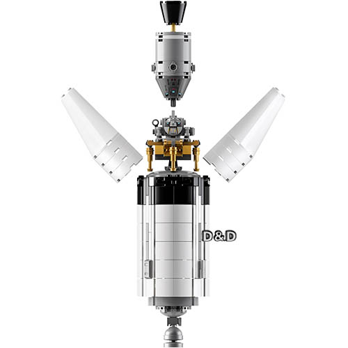 樂高LEGO IDEAS 系列 - LT21309 阿波羅計畫農神 5 號火箭