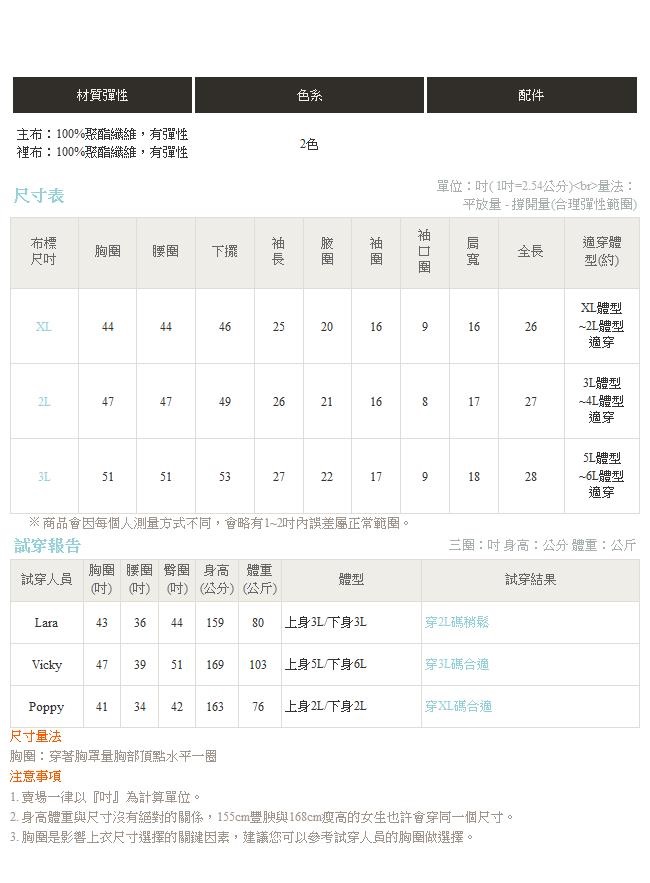 質感厚蕾絲雕花造型領微透膚荷葉袖上衣-OB大尺碼