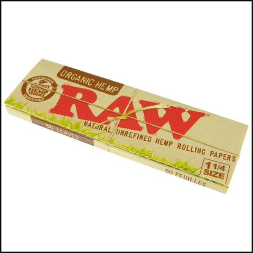 RAW 西班牙進口-ORGANIC HEMP 1 1/4-有機麻天然捲煙紙*3包