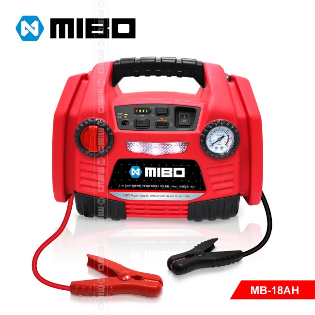MIBO 米寶 8電廠 六合一 多功能啟動電源 MB-18AH