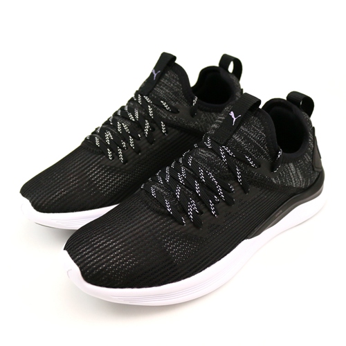 PUMA IGNITE Flash evoKNIT 女慢跑鞋 19051501 黑