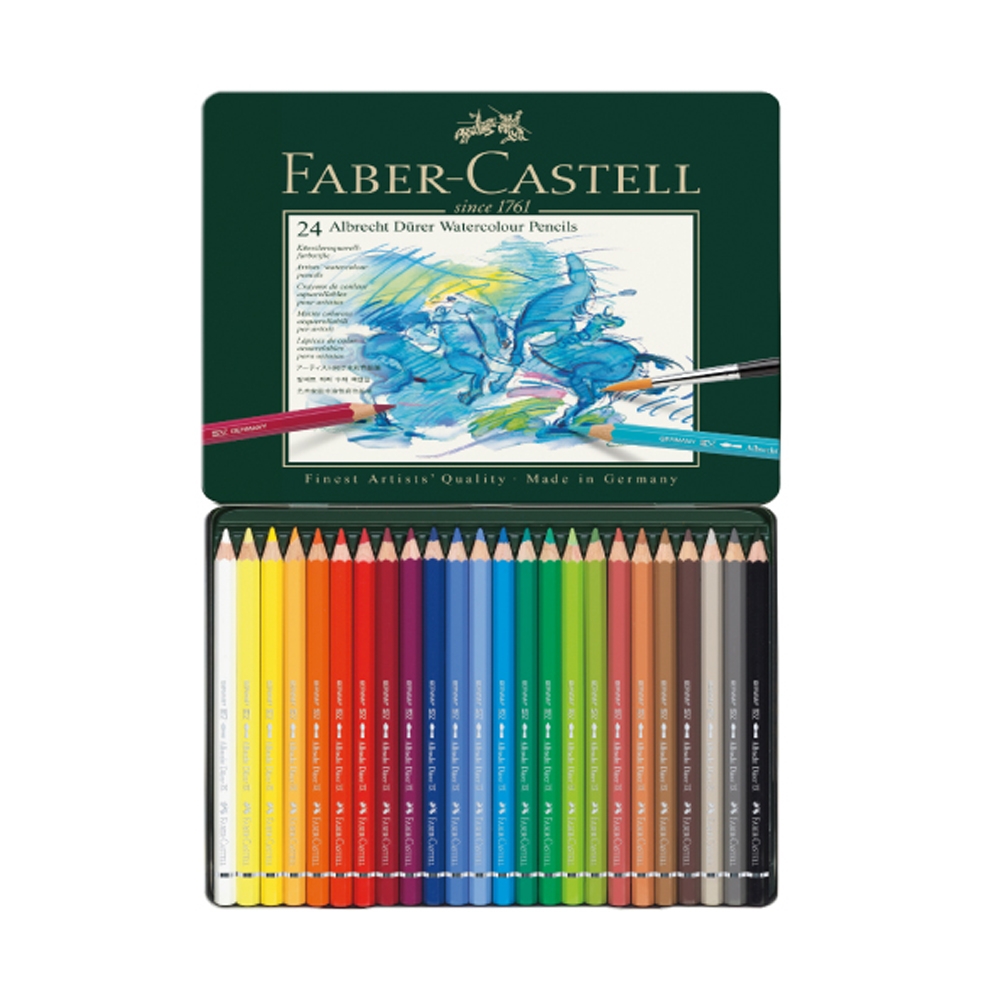 【Faber-Castell】輝柏藝術級水彩色鉛筆24色/盒117524 | 筆| Yahoo 