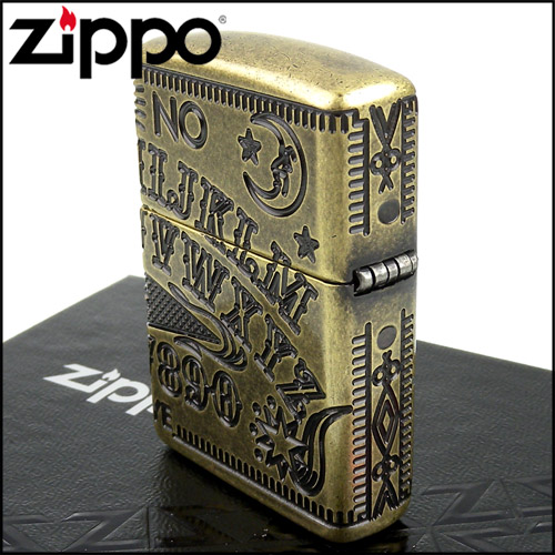 ZIPPO 美系~Ouija Board-通靈板圖案設計