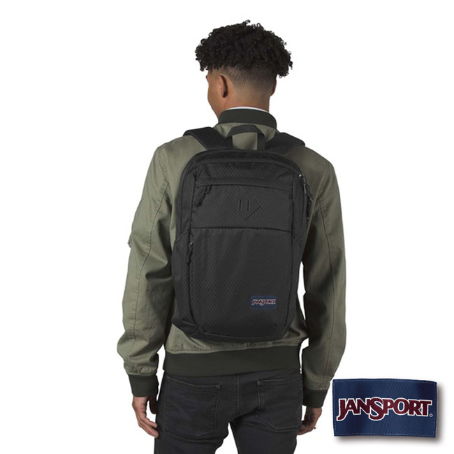 JANSPORT FREMONT 後背包-黑鑽石