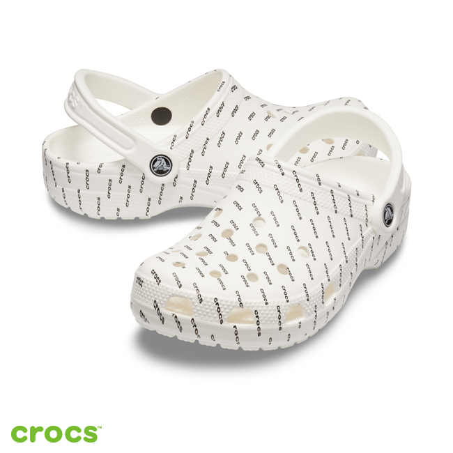 Crocs 卡駱馳 (中性鞋) 經典花紋克駱格 205706-103