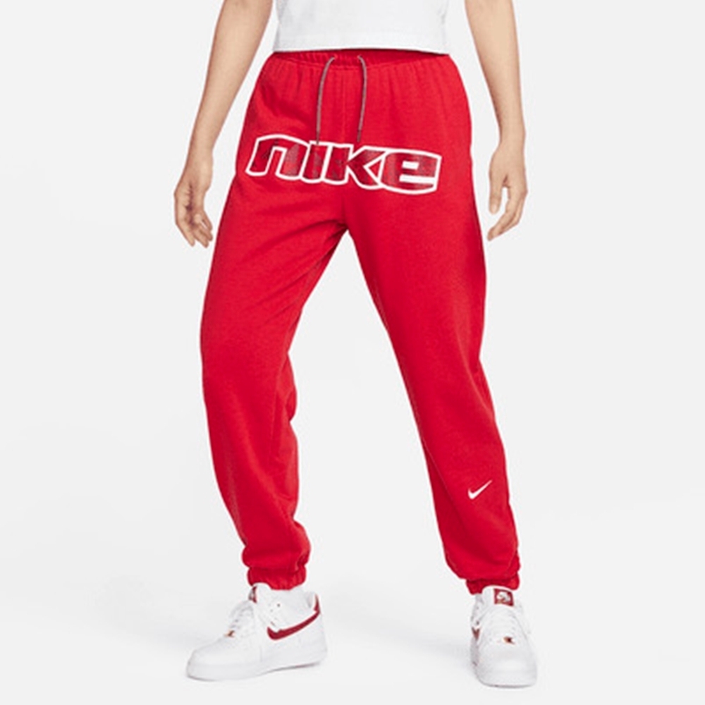 Nike AS W NSW ICN CLSH FLC JGGR GCE 女休閒長褲-紅-FQ0367666 | NIKE