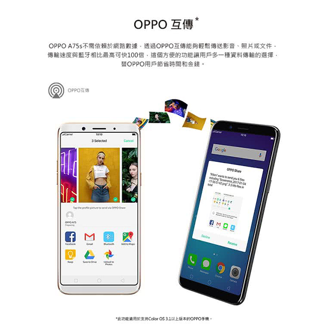 【全新逾期品】OPPO A75s (4G/64G) 自拍美顏機