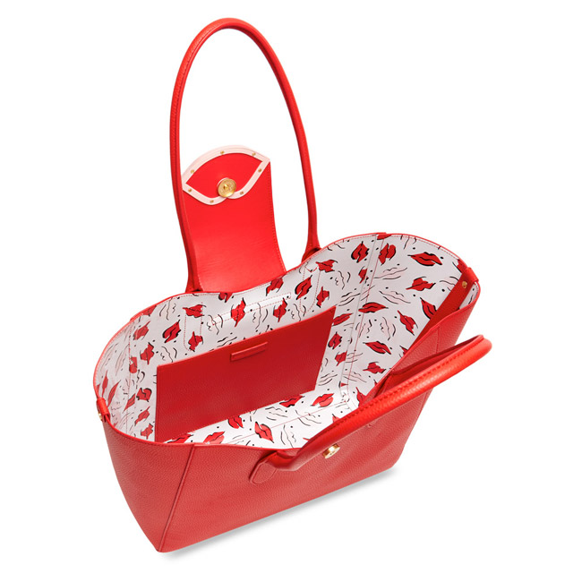 LULU GUINNESS SOFIA 托特包 (紅)