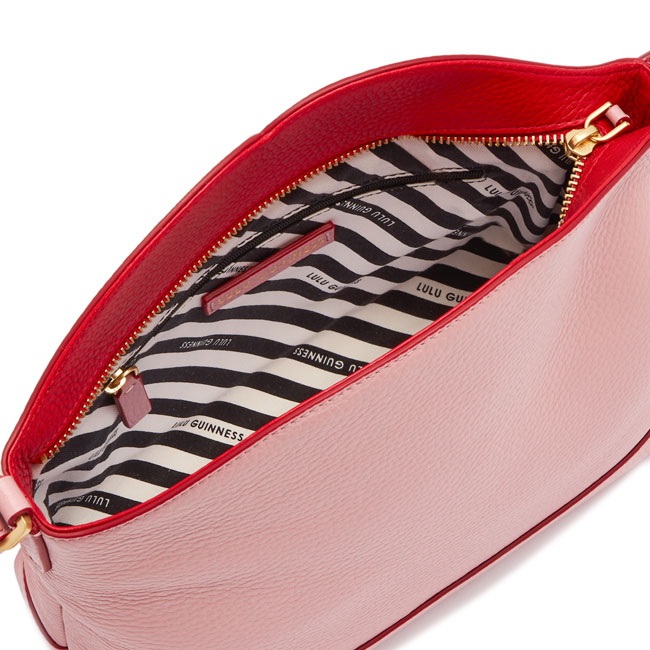 LULU GUINNESS VALERIE 肩背包 (粉)