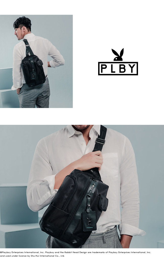 PLAYBOY- 單肩背包 BATMAN系列-黑色