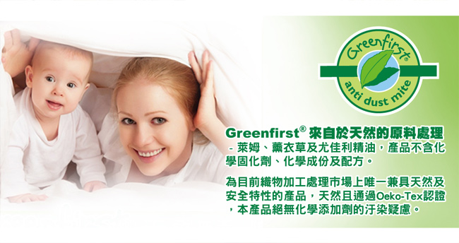 喬曼帝Jumendi天然防蹣防蚊加大床罩組(採用Greenfirst技術)-歐風情緣